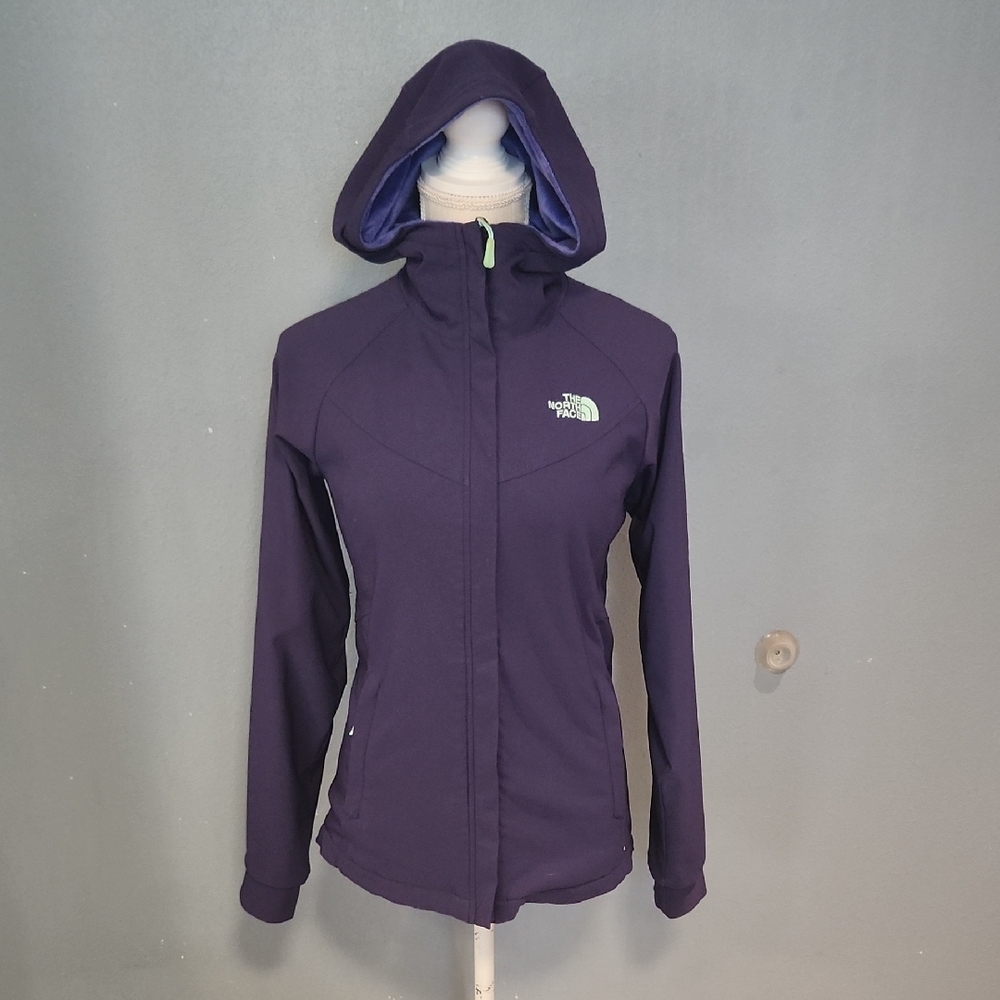 The North Face Summit Series Plush Faux Fur Lined Zip Up Lightweight Jacket